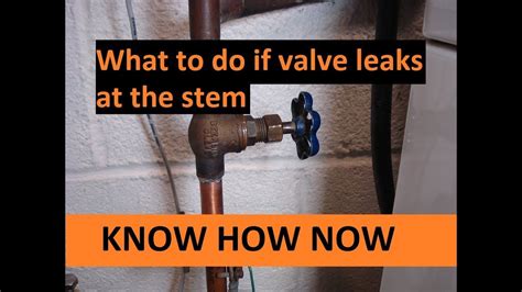 fix leaking valve stem|How Do You Know If You Have a Leaking Valve。